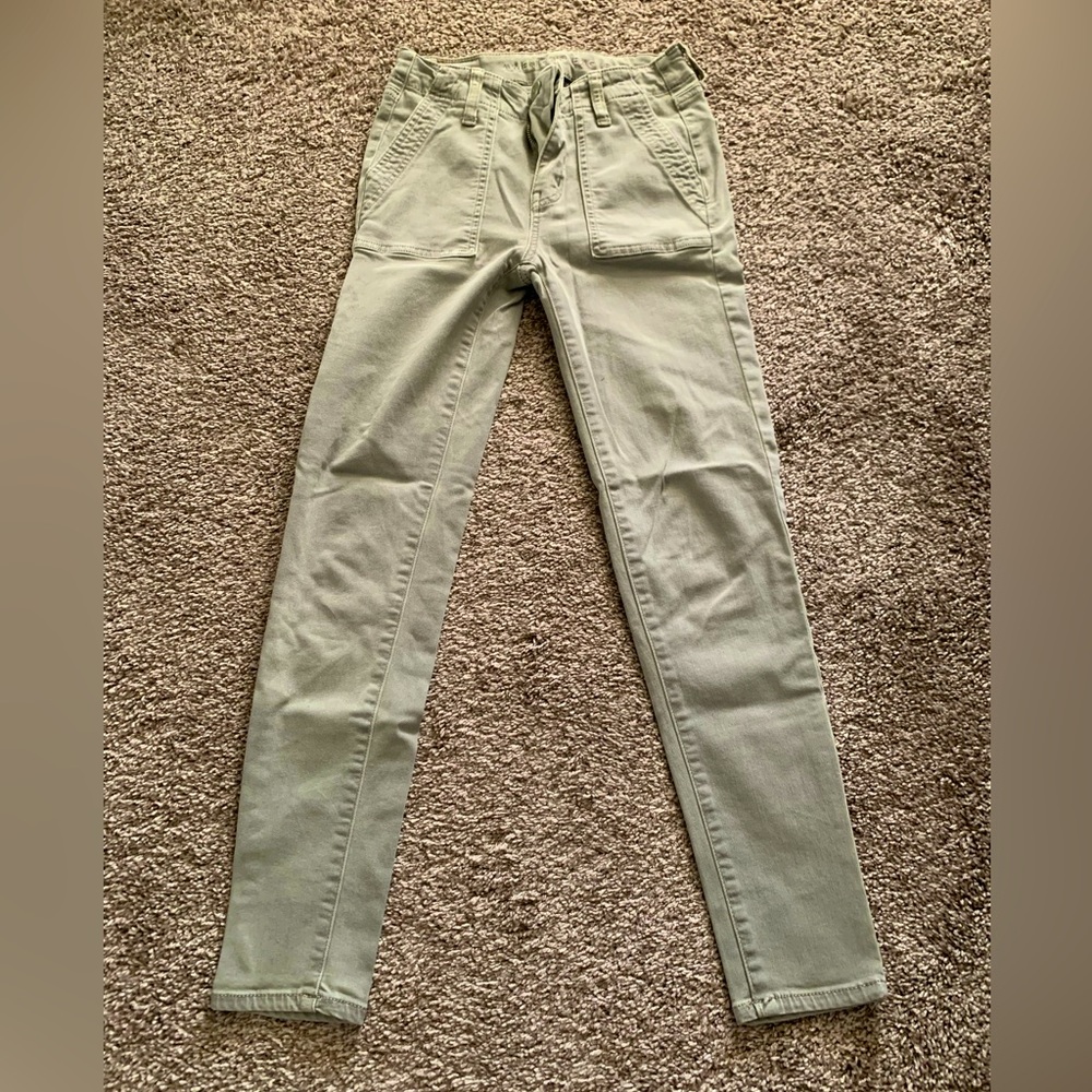 American eagle, high rise, jegging size 0